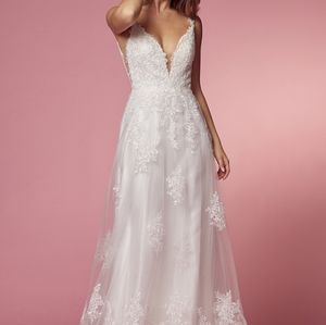 New formal wedding dress evening bridal gown